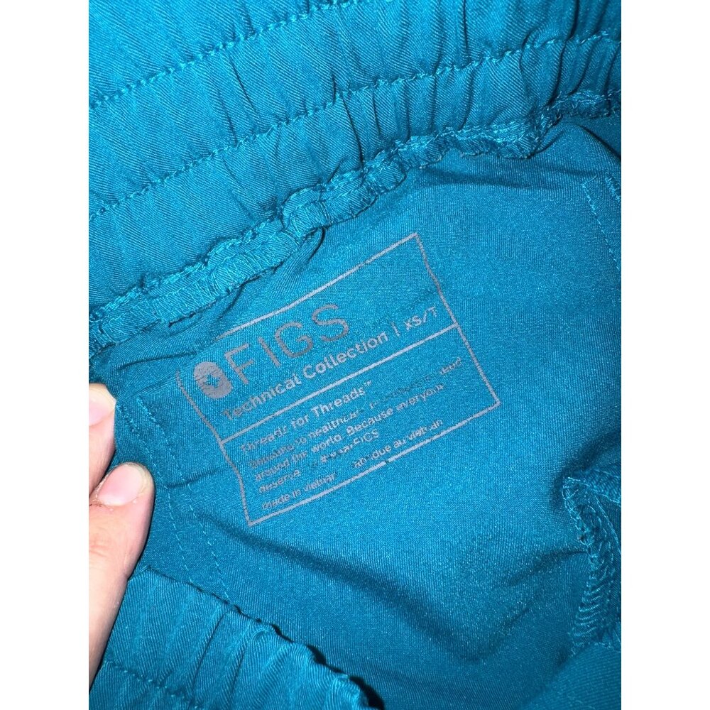 Figs Yola Caribbean Blue Size XS / Tall Nurse Scrub Bottom Medical - Picture 6 of 6